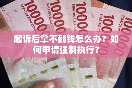 北京起诉后拿不到钱怎么办？如何申请强制执行？