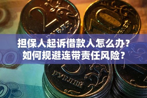 北京担保人起诉借款人怎么办？如何规避连带责任风险？